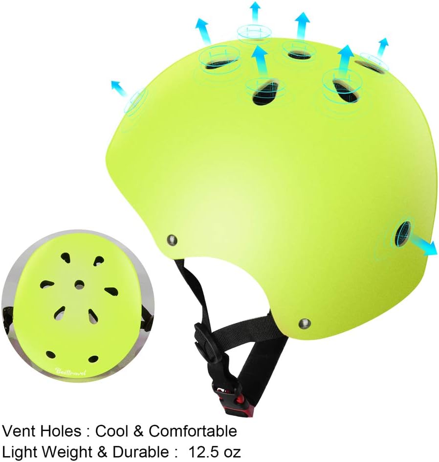 Kids Helmet, Toddler Adjustable Kids Ages 3-8 Years Old Boys Girls Multi-Sports Safety