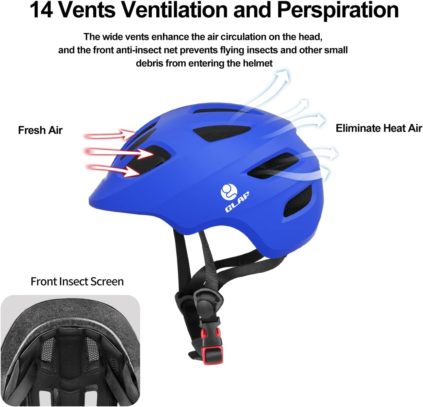 GLAF Baby Bike Helmet Toddler Helmets for 1 Year Old and up Infant Girls Boys Multi Sport Adjustable for Scooter Bicycle Kids Youth Child Skateboard Safety Cycling