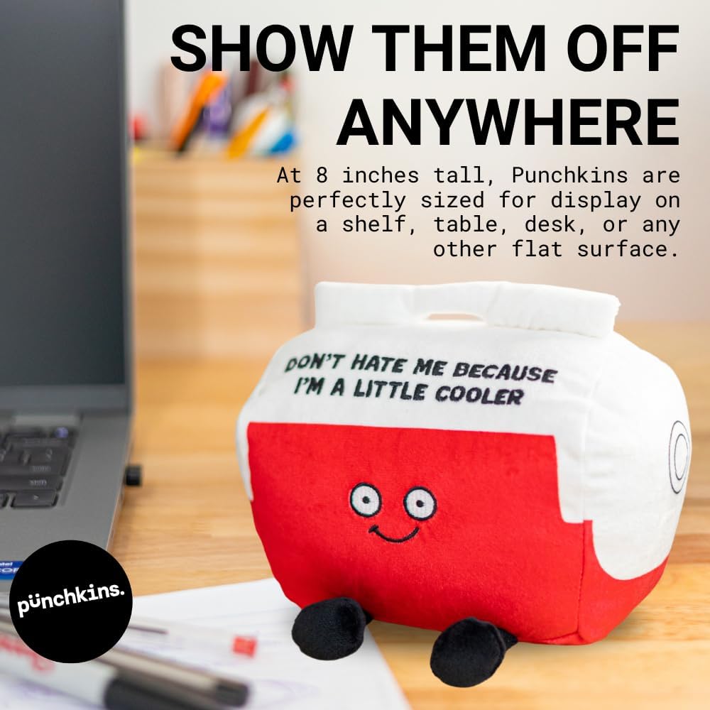 Overthinking Unbearable Plushie, Comical Plush Teddy Bear Collectible, Funny Pun Meme Gag Gift, White Elephant, Stocking Stuffer,Emotional Support, Fun Desk Accessory, Weighted Base for Display