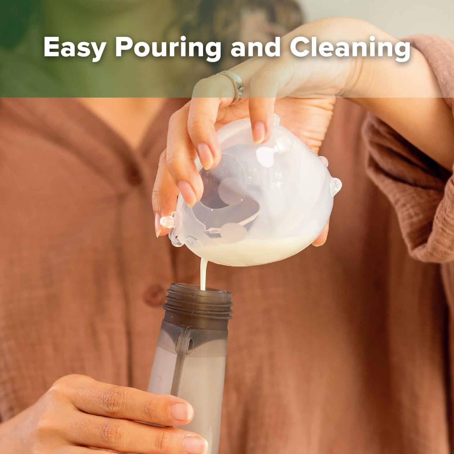 haakaa Ladybug Silicone Breast Milk Collector - Wearable Breast Shells Nursing Cups for Large Milk Supply, Reusable, Extra-Soft & Skin-Friendly (150ml, 2PCS)