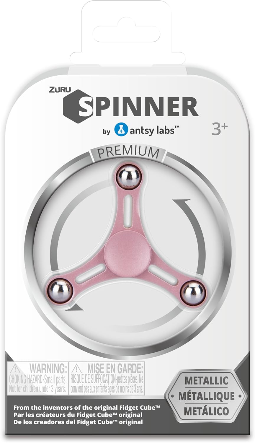 antsy labs Pink Steel Ball Fidget Spinner