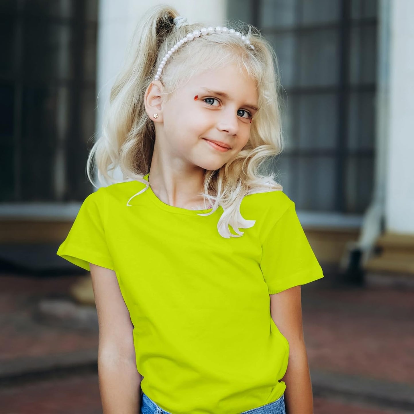 3 Pack Kids T-Shirt Cotton Short Sleeve Tee Shirts for Unisex Boys and Girls Toddler Summer Crew Neck Tops