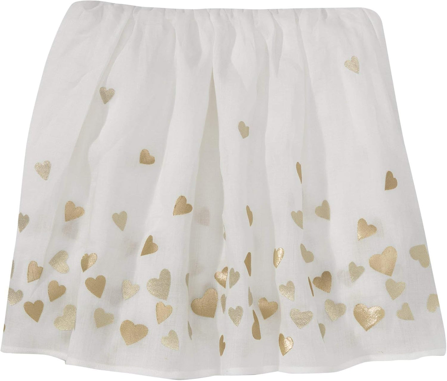 Lambs & Ivy Baby Love Pink/Gold Girl Heart 4 Piece Crib Bedding Set