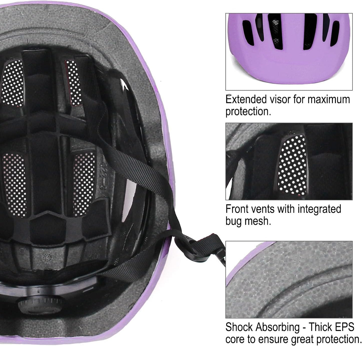 XJD Toddler Helmet Kids Bike Helmet for Infant/Baby Multi-Sport Adjustable Skateboard for Kids Boys Girls Lightweight for Age 1 and Older