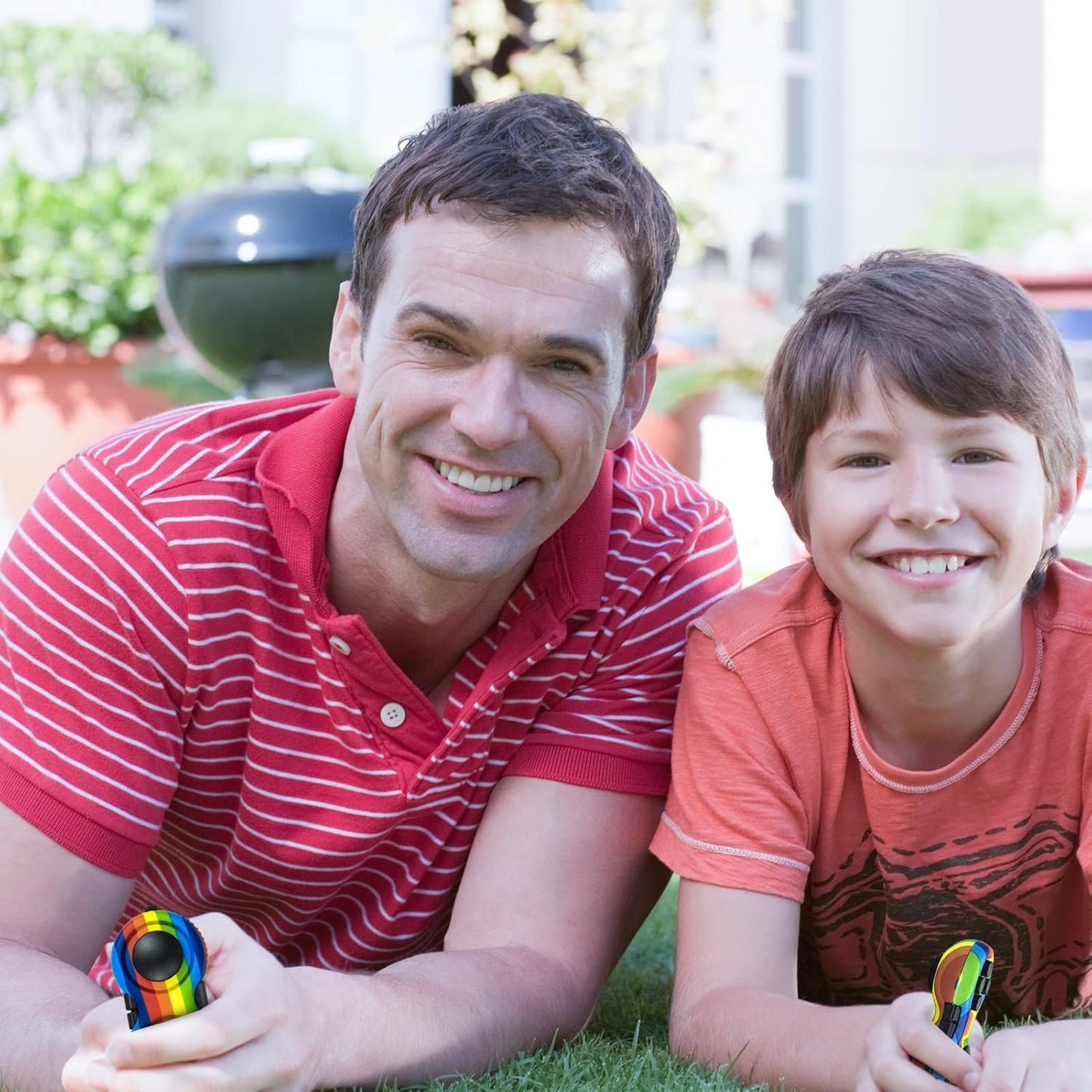 WTYCD Original Fidget Toy Game, Rubberized Classical Controller Fidget Concentration Toy with 8-Fidget Functions and Lanyard - Excellent for Relieving Stress and Anxiety