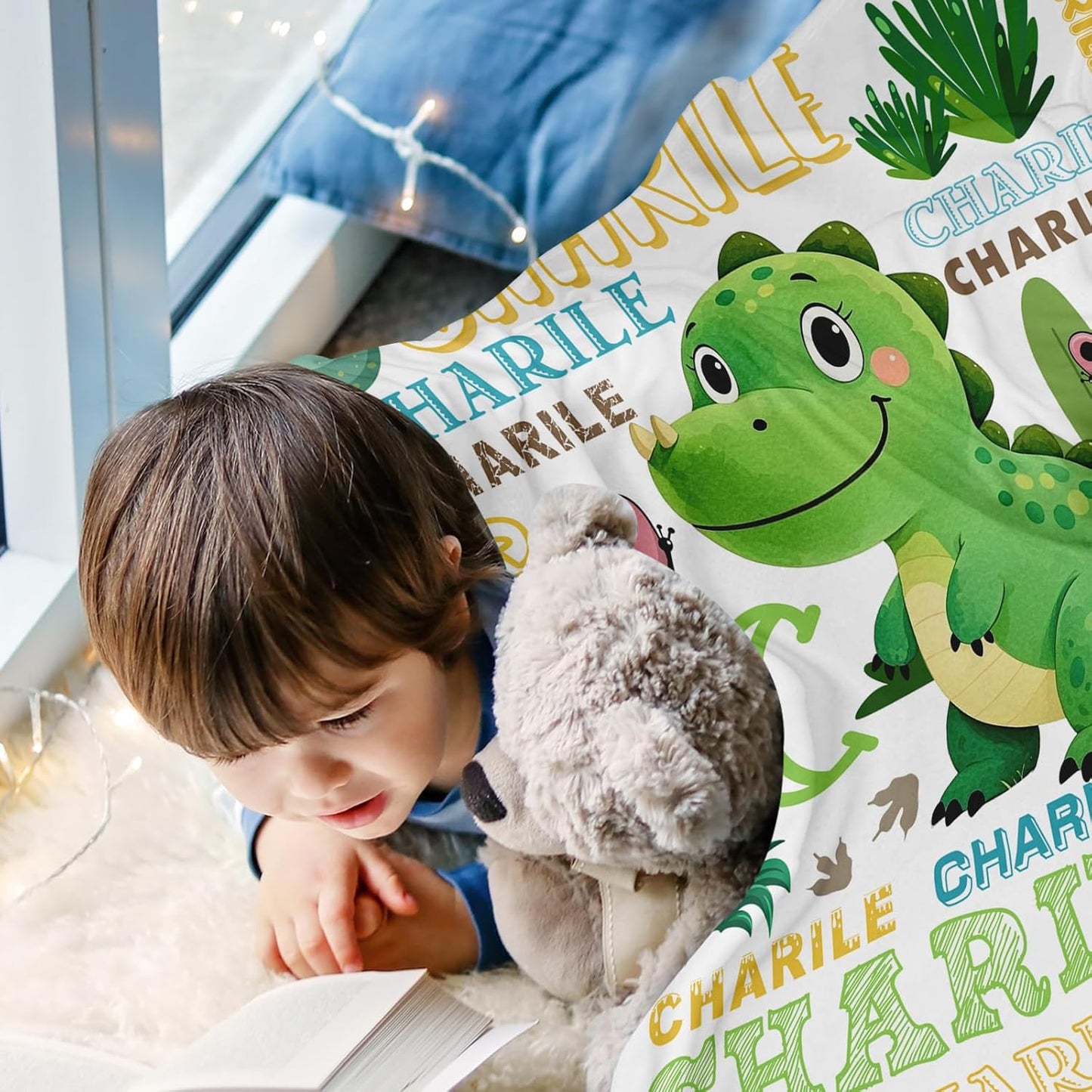 Ship Next Day, Personalized Baby Blankets - Printed in USA, Custom Name Blanket, Baby Blanket with Name, Ultra-Soft Cozy Fleece Blankets, Gifts for Baby Newborn Toddlers Boys & Girls Kids