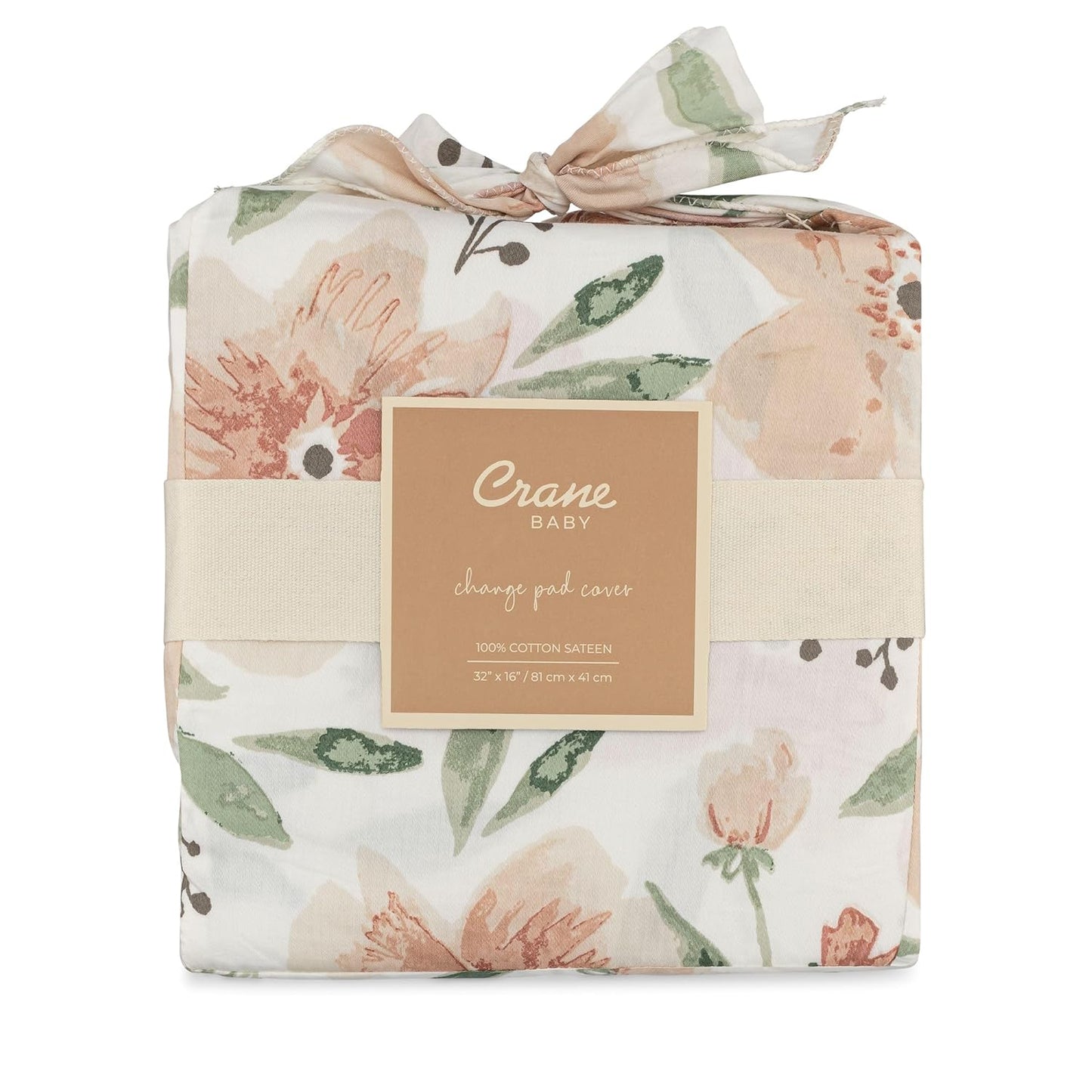 Parker Quilted Floral Change Pad Cover