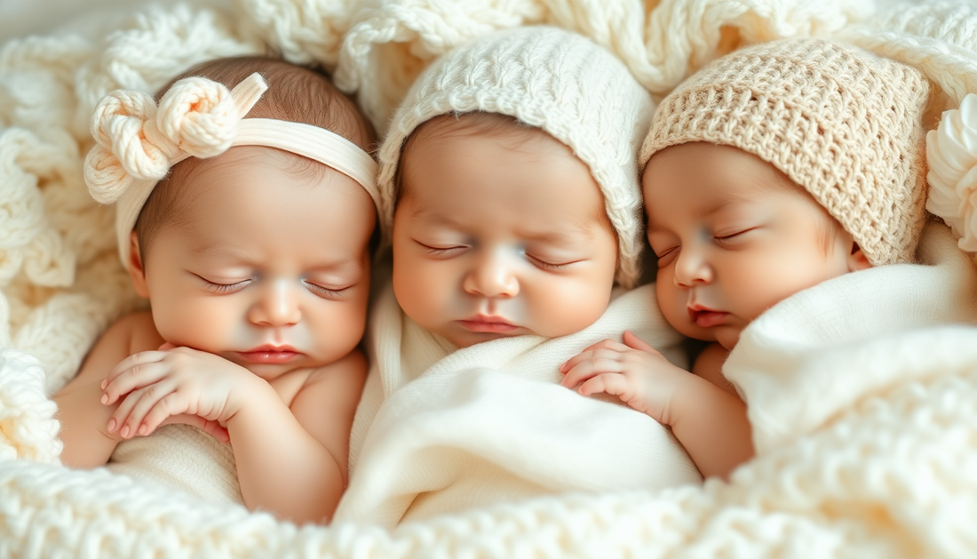 Tiny Blessings: Gentle Headbands & Hats for Your Baby's Sensitive Skin