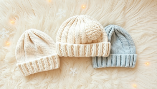 Cozy and Comfy: Winter Baby Hats That Keep Your Little One Warm Without Irritation