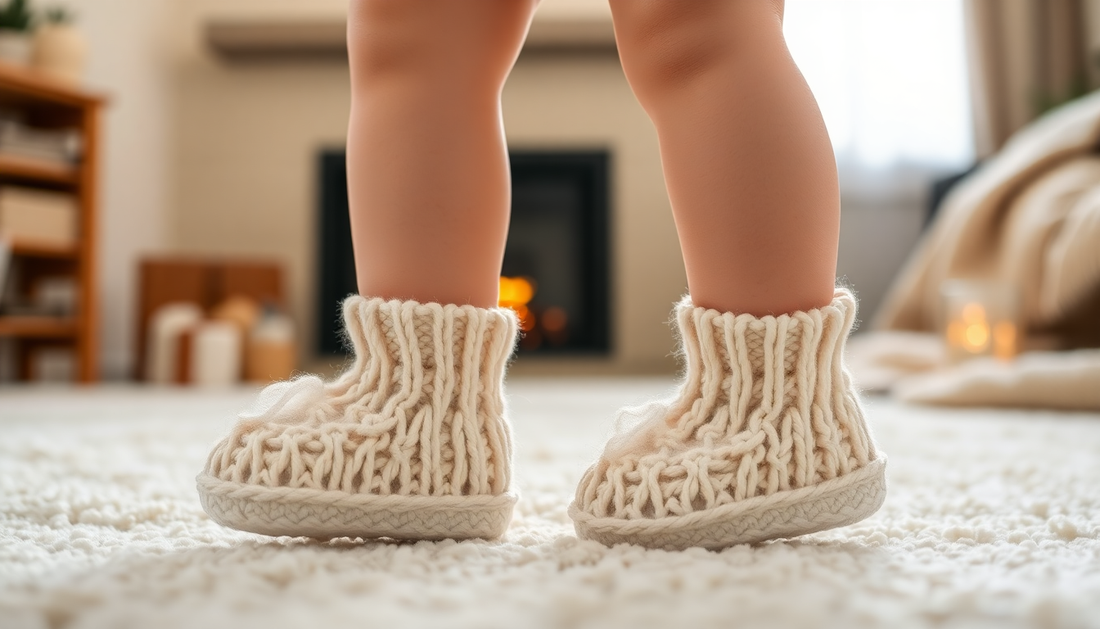 Cozy Feet, Happy Baby: Discover the Best Non-Slip Baby Booties for Winter