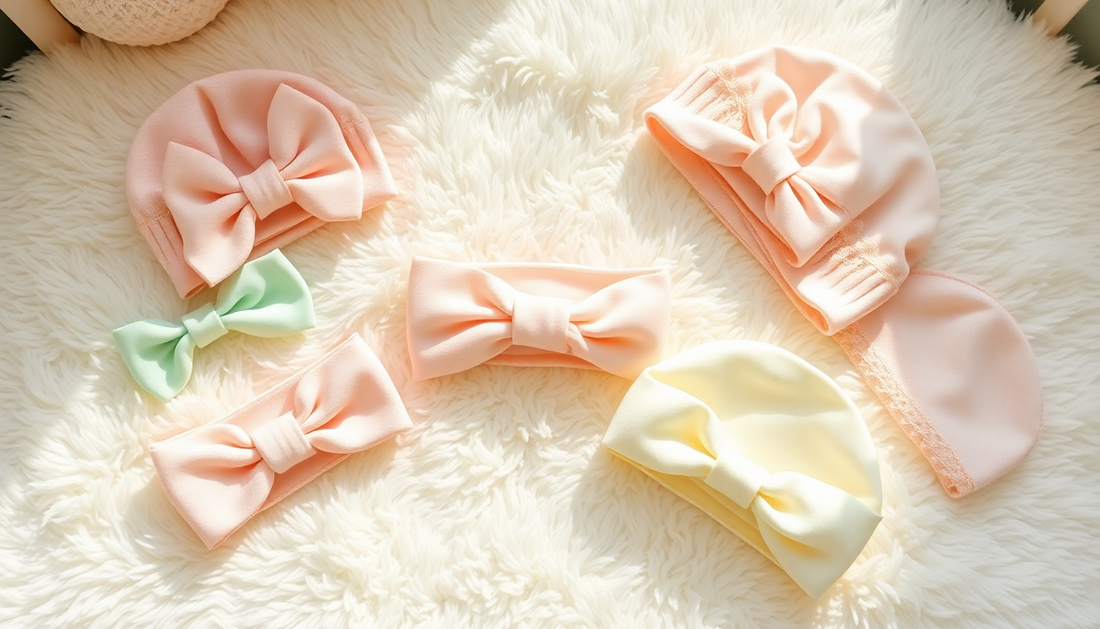 Choosing Baby Headbands & Hats That Are Gentle and Comfortable