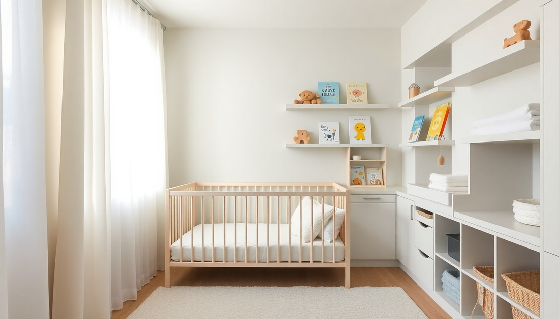 Tiny Nursery, Big Possibilities: 5 Space-Saving Design Ideas for Your Little One's Room