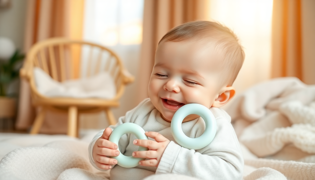Soothe Your Baby's Sore Gums with Tiny Blessings' Natural Silicone Teethers