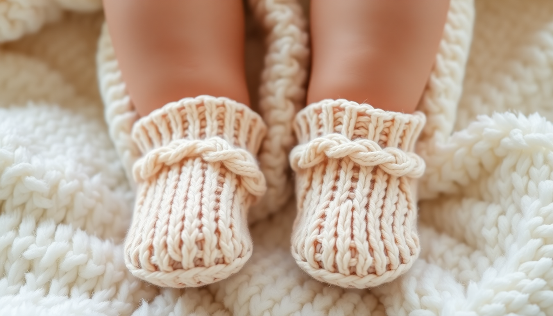 Tiny Blessings: Keeping Your Crawler Cozy and Safe with Non-Slip Baby Booties