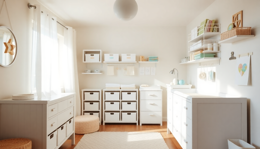 5 Nursery Organization Tips That Make Parenting Easier