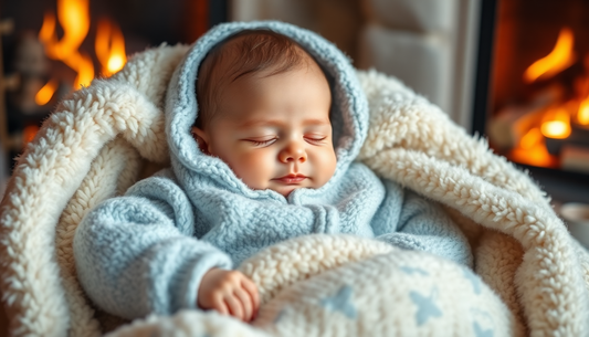 Cozy Comfort: Warm Winter Pajama Sets That Help Babies Sleep Longer
