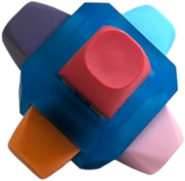 Switch Fidget Tester with Mechanical Keyboard Switches and Keycaps (Blue)