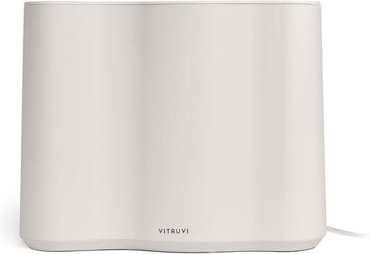 Vitruvi Cloud Humidifier for Bedroom (Snow White)