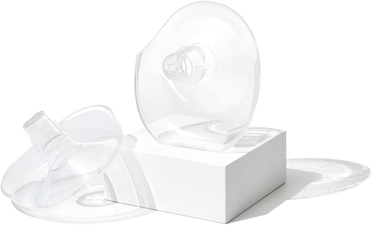 Willow Go - Hands Free Breast Pump - Wearable Breastfeeding Pump - Portable, Electric, Cordless, & 9 Levels of Hospital Grade Suction Strength - Postpartum Essentials - 21mm Flanges - 2pk