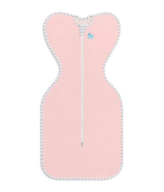 Love To Dream Swaddle UP Self-Soothing Sleep Sack 13-19 lbs., Dramatically Better Sleep, Snug Fit Calms Startle Reflex, 1.0 TOG, Dusty Pink, Medium