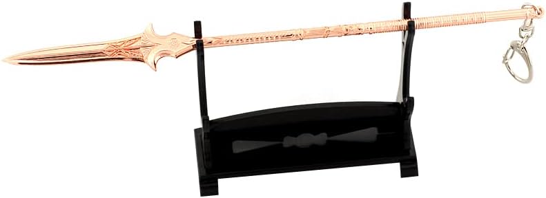 Superbuybox God of War Ragnarök Kratos Odin's Gungnir the spear of Odin Action Figures Game Toys Collection Keychain Gift Desk Decoration Backpack Pendant Gift