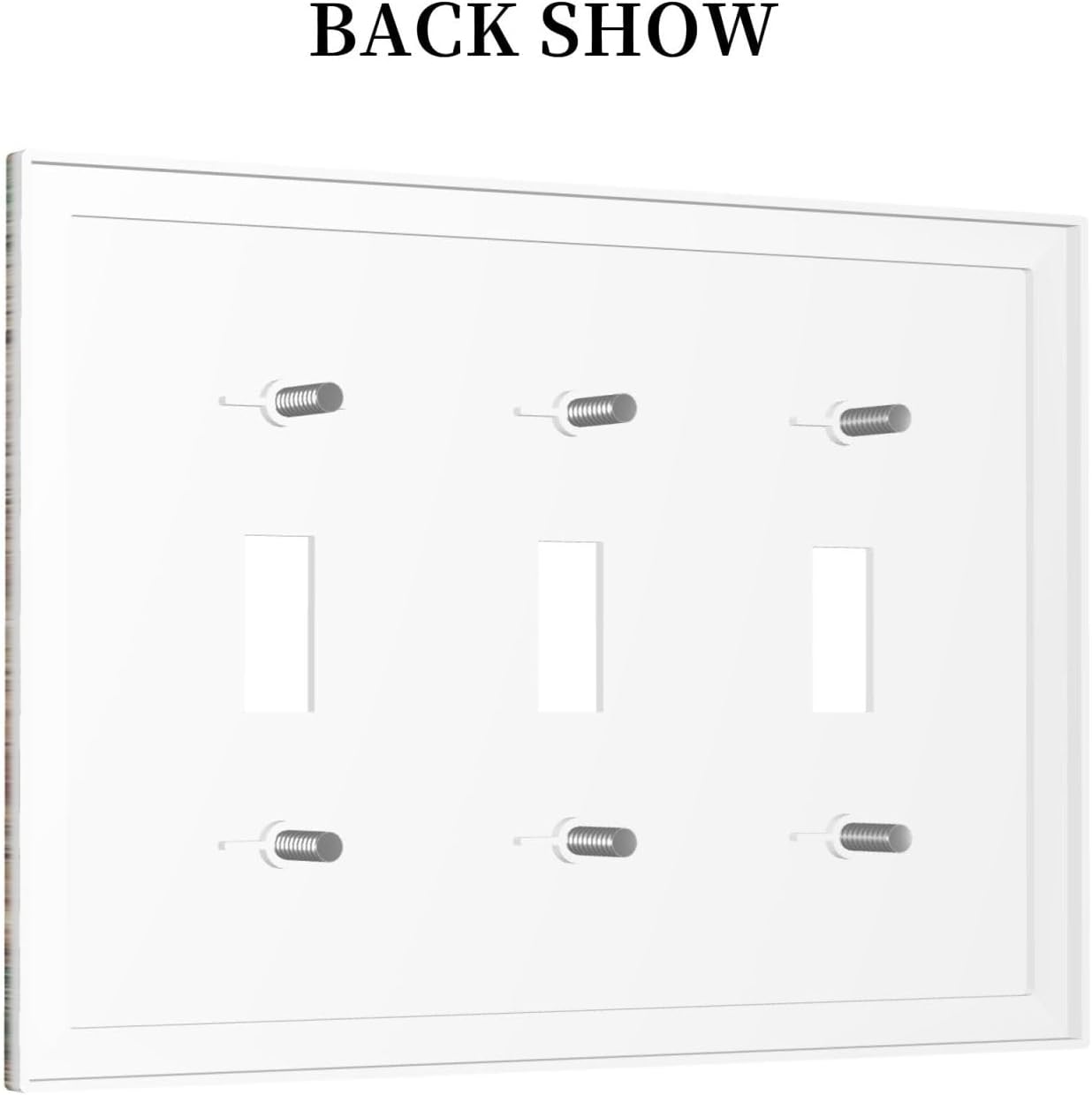 Decorative Switch Plates Rustic Wood Country Barn Texas Star On Teal 3 Gang Wall Plate Triple Toggle Light Switch Cover Faceplate Electrical Wall Panels For Farmhouse Cabin Decor