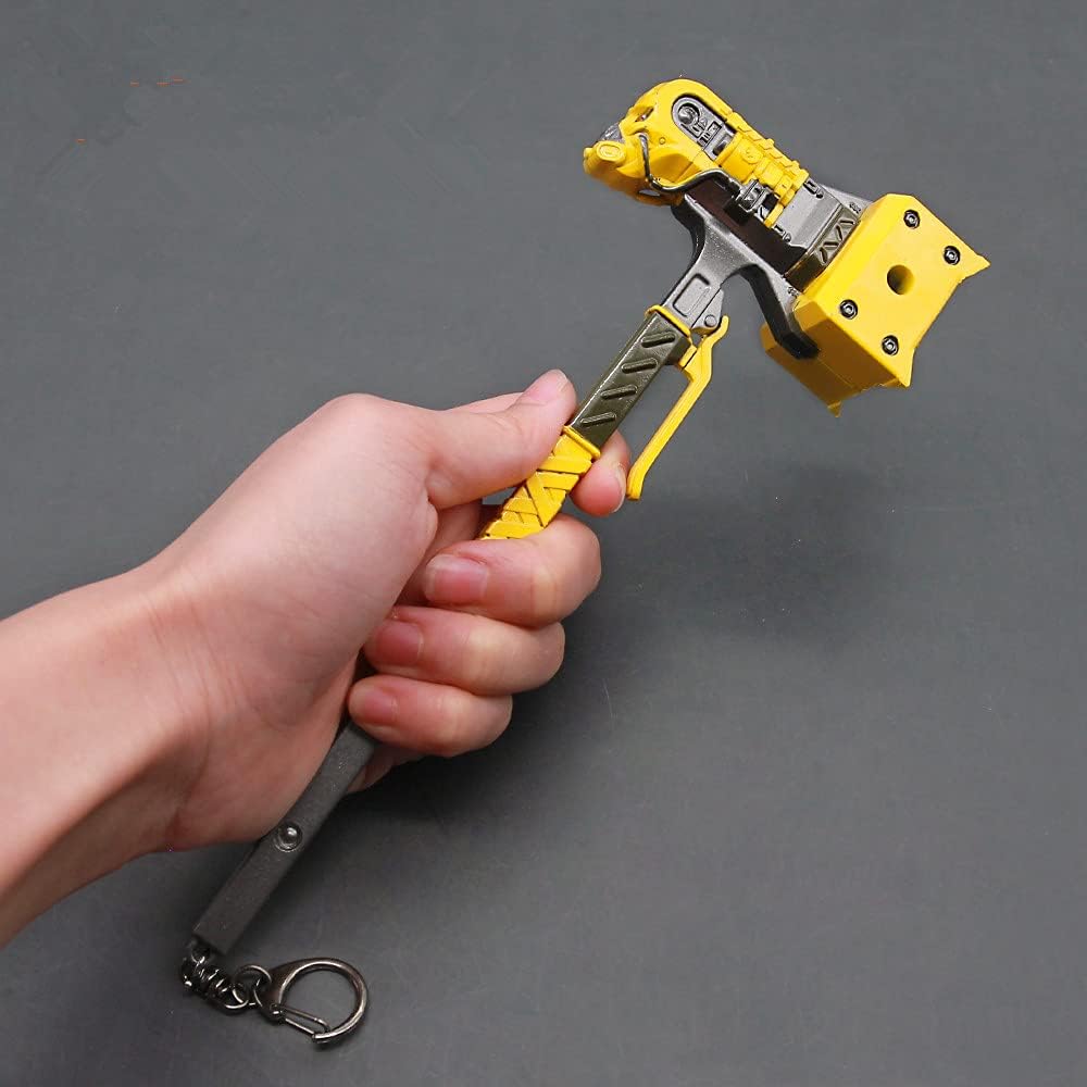 APEX Legends Caustic Heirloom Metal Death Hammer Action Figures Toys Collection Party Supplies Desk Decoration