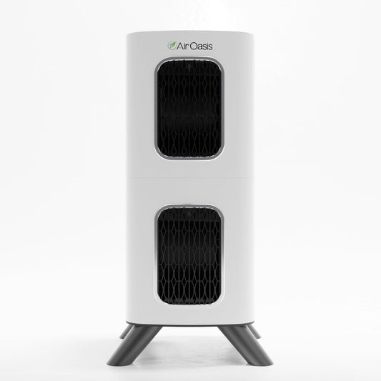 Air Oasis iAdaptAir 2.0 H13 HEPA Filter Air Purifier Reduces 99% of Viruses, Mold, Dust, Smoke, Pollen & Odors Quietest on The Market WiFi Compatible 2,650 Sq Ft of Clean Air
