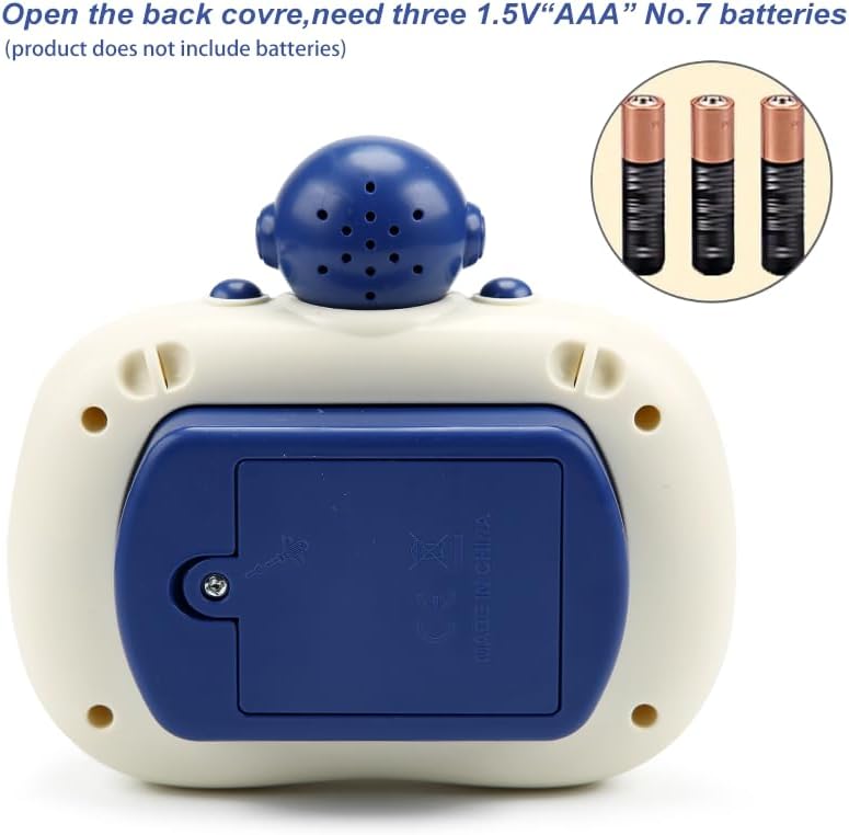 Fast Push Game | Light Up Fidget Toy | 2024 Upgraded Fast Push Game Pop Fidget Toys for Kids, Educational and Memory Growth | Speed Push Pop Game, Push Game Fidget Toy by AVBVCV(Astronaut)