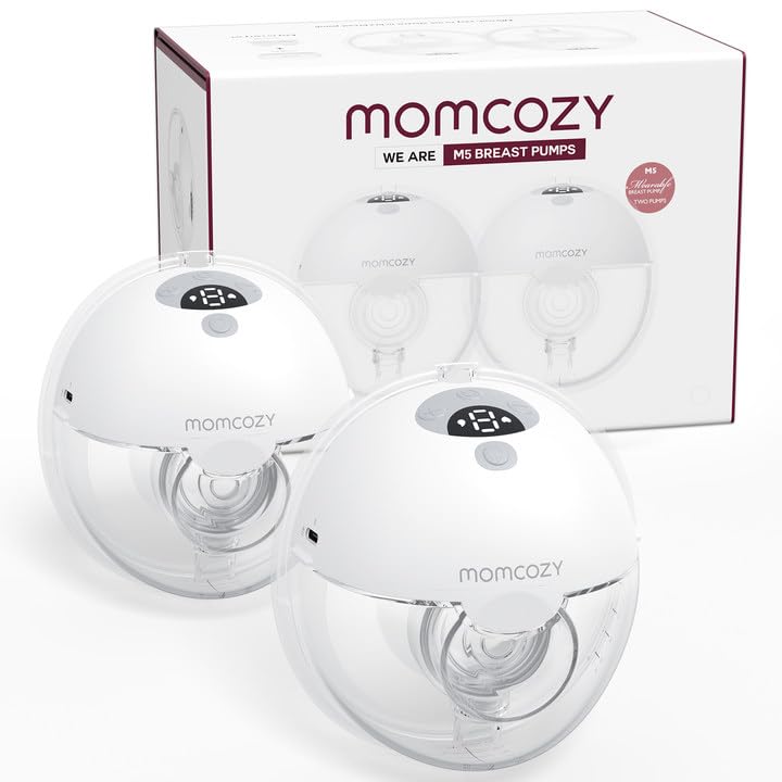 Momcozy Milk Collector Only Compatible with Momcozy M5 NOT for Others. Original M5 Breast Pump Replacement Accessories, 1 Pack