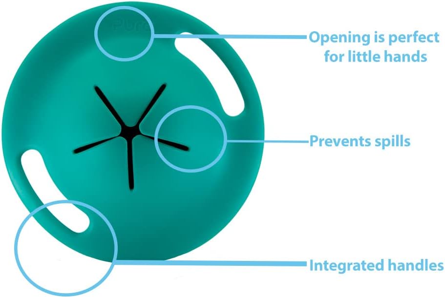 Pura my-my Silicone Snack Container & Sippy Cup Bundle | Spill Proof, Reusable, Food Grade Silicone, Plastic-Free | For Kids, Toddlers, Babies & Infants