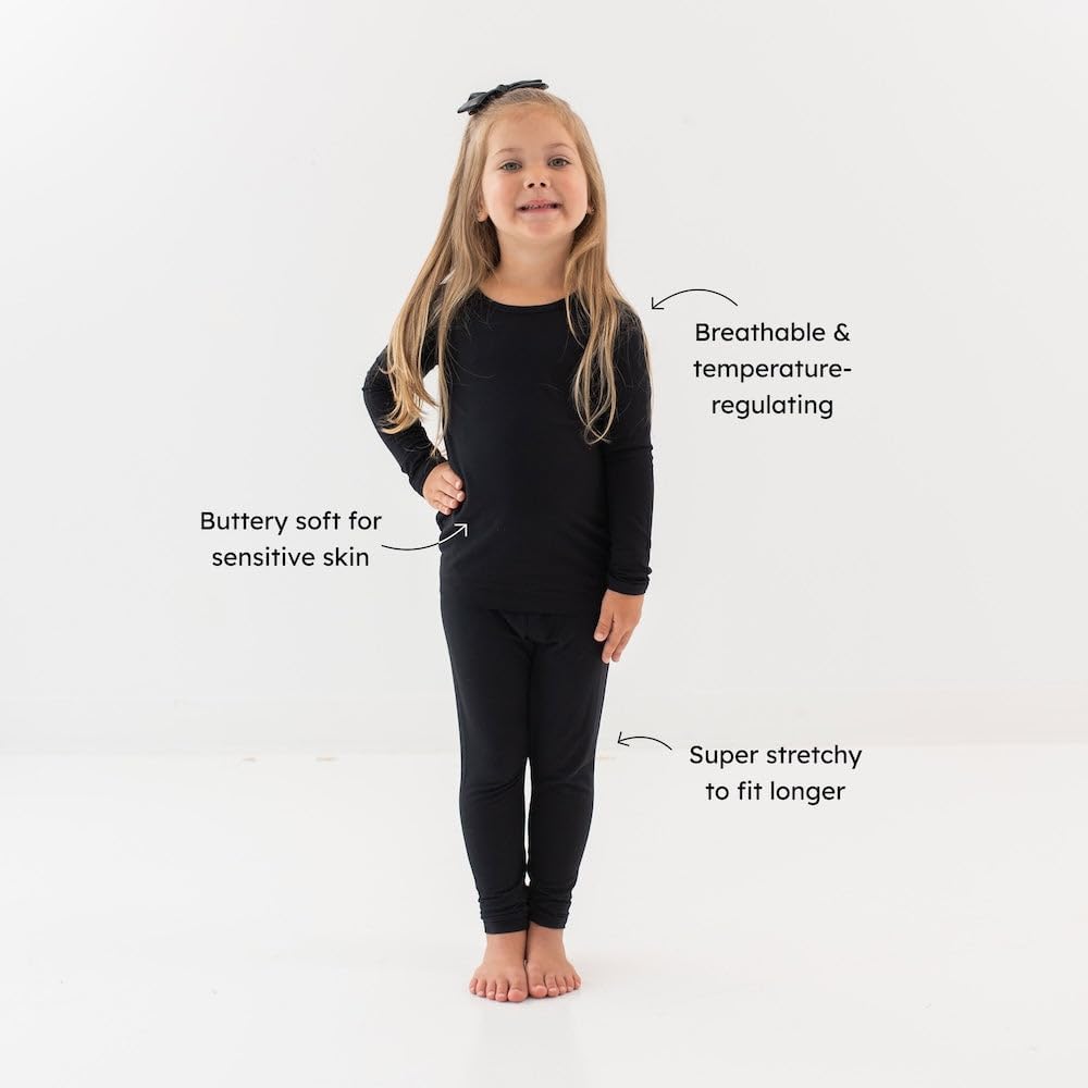 KYTE BABY Toddler Pajama Set - Pjs for Toddlers Made of Soft Bamboo Rayon Material