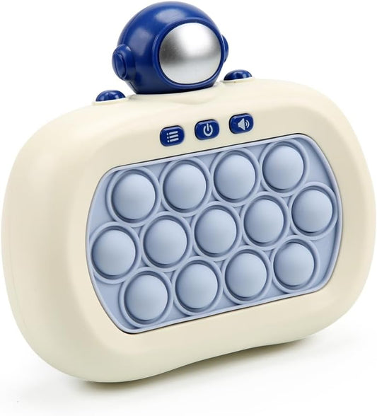 Fast Push Game | Light Up Fidget Toy | 2024 Upgraded Fast Push Game Pop Fidget Toys for Kids, Educational and Memory Growth | Speed Push Pop Game, Push Game Fidget Toy by AVBVCV(Astronaut)