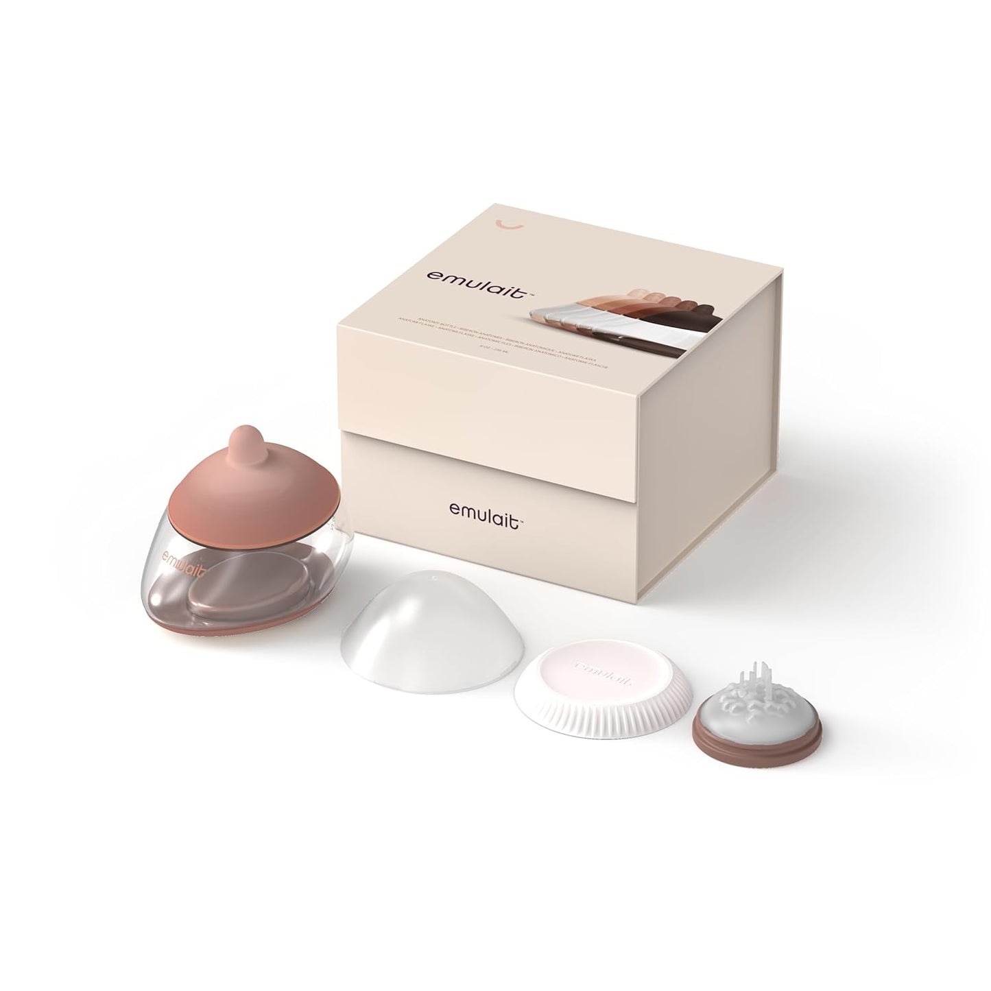 Anatomy Bottle Breast Shaped Baby Bottle - Medium - Shape 1-Responsive Flow Valve