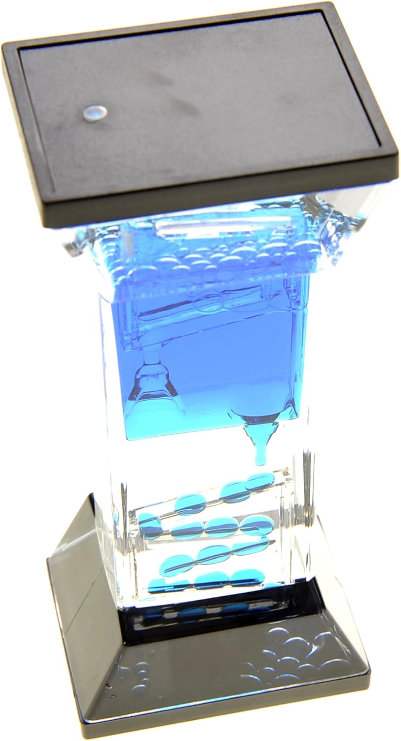 Liquid Motion Bubbler Sensory Toy, Fidget Toy for Desk Tops | Calming and Relaxing ADHD, Anxiety, and Autism Toy for Kids and Adults | Handheld Water Game