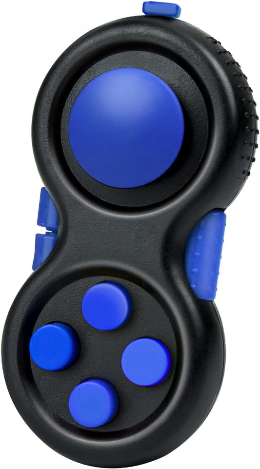 WTYCD Original Fidget Toy Game, Rubberized Classical Controller Fidget Concentration Toy with 8-Fidget Functions and Lanyard - Excellent for Relieving Stress and Anxiety…