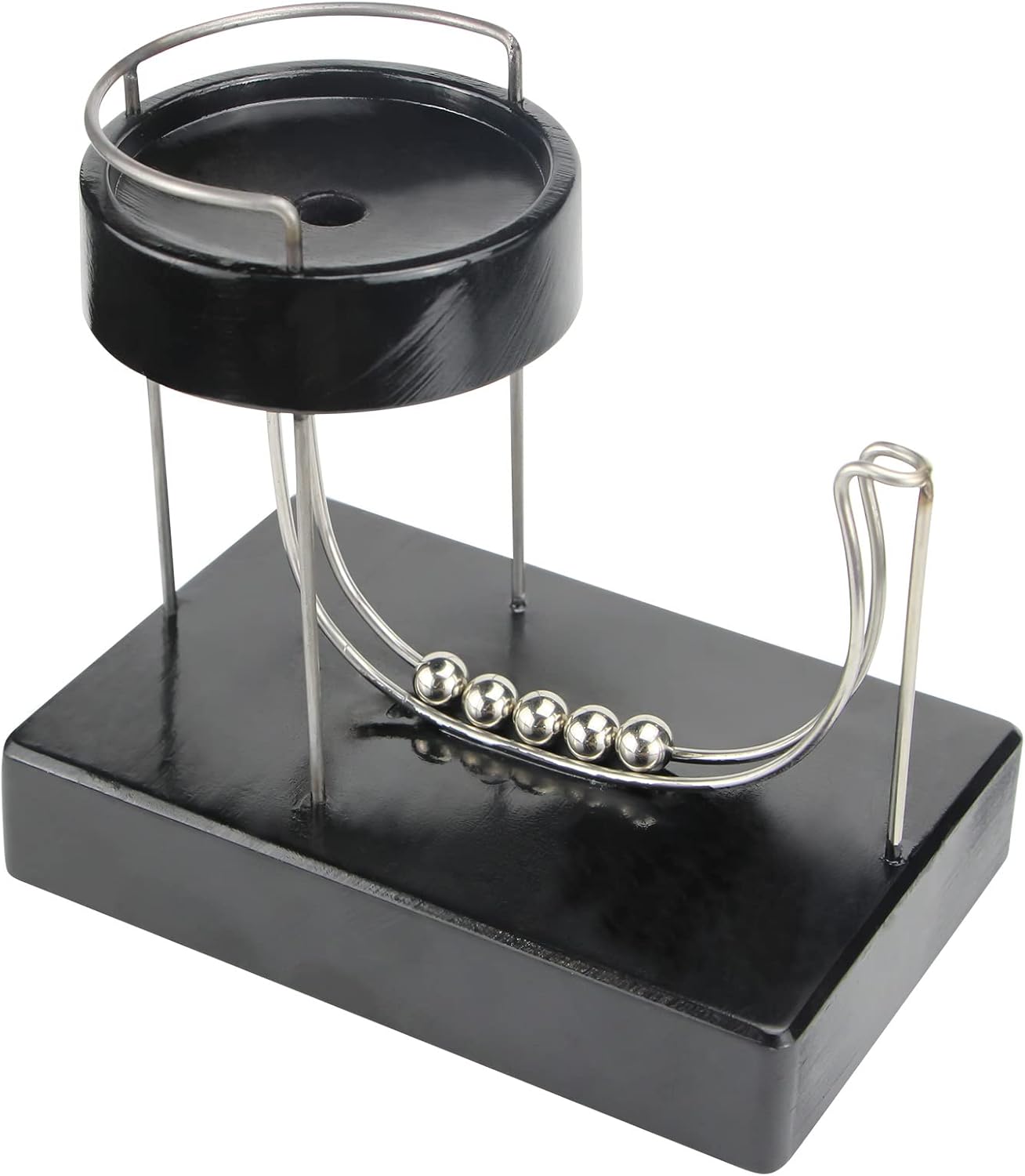 Kinetic Art Perpetual Motion Machine, Physical Balance Kinetic Energy Model, Newtons Science Physics Gadgets, Non-Stop Rolling Ball Toys, Balance Stress Relief Creative Gifts for Friends and Family