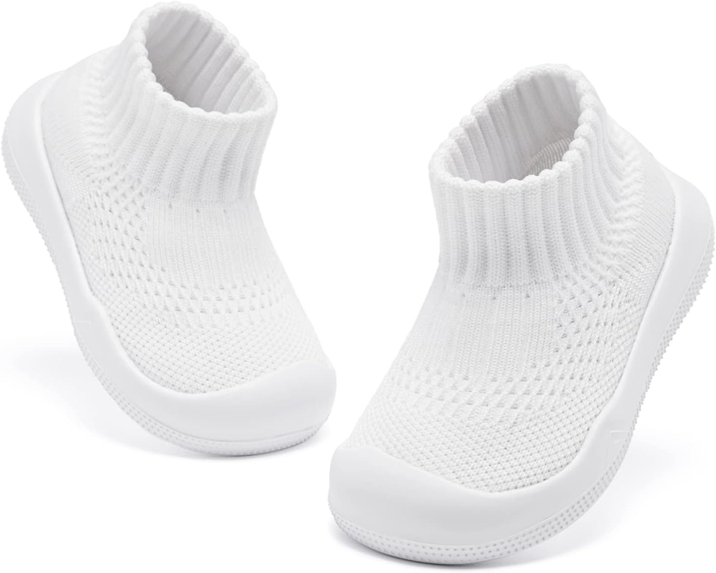 Engtoy Baby Shoes & Socks - Non-Slip Breathable Slippers with Soft Rubber Sole - Baby Boys & Girls Slip On Sneakers
