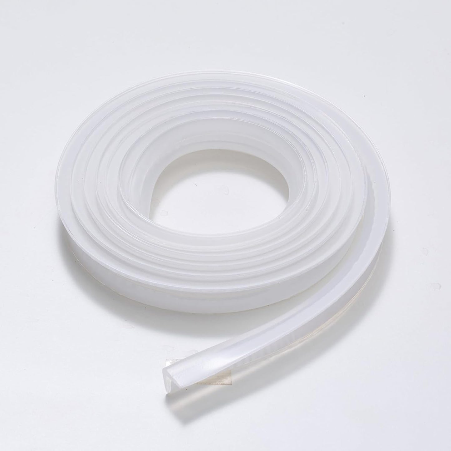 Edge Protector 100% Silicone, Baby Proofing Corners Clear Guards, Pre-Tape Adhesive Soft for Kids Safety, Child Table Cabinets Furniture Bumper (2/5x2/5 in, 3 FT)