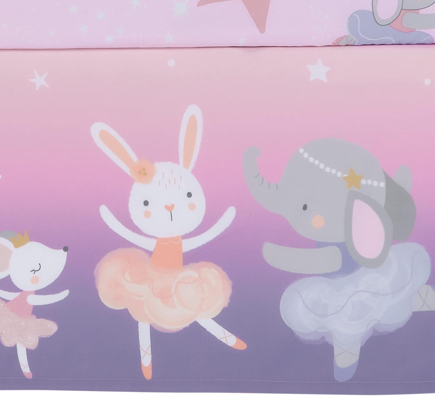 Bedtime Originals Tiny Dancer 3-Piece Ballet Baby Crib Bedding Set - Elephant