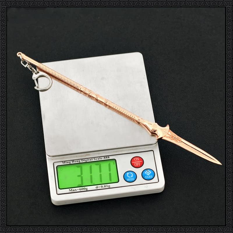 Superbuybox God of War Ragnarök Kratos Odin's Gungnir the spear of Odin Action Figures Game Toys Collection Keychain Gift Desk Decoration Backpack Pendant Gift