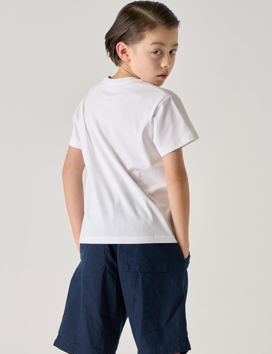 LAPASA Kids T-Shirts Short Sleeve (4 Pack) 100% Cotton Plain Top Tees Boy & Girl Unisex Toddler Children Tie Dye Summer K01