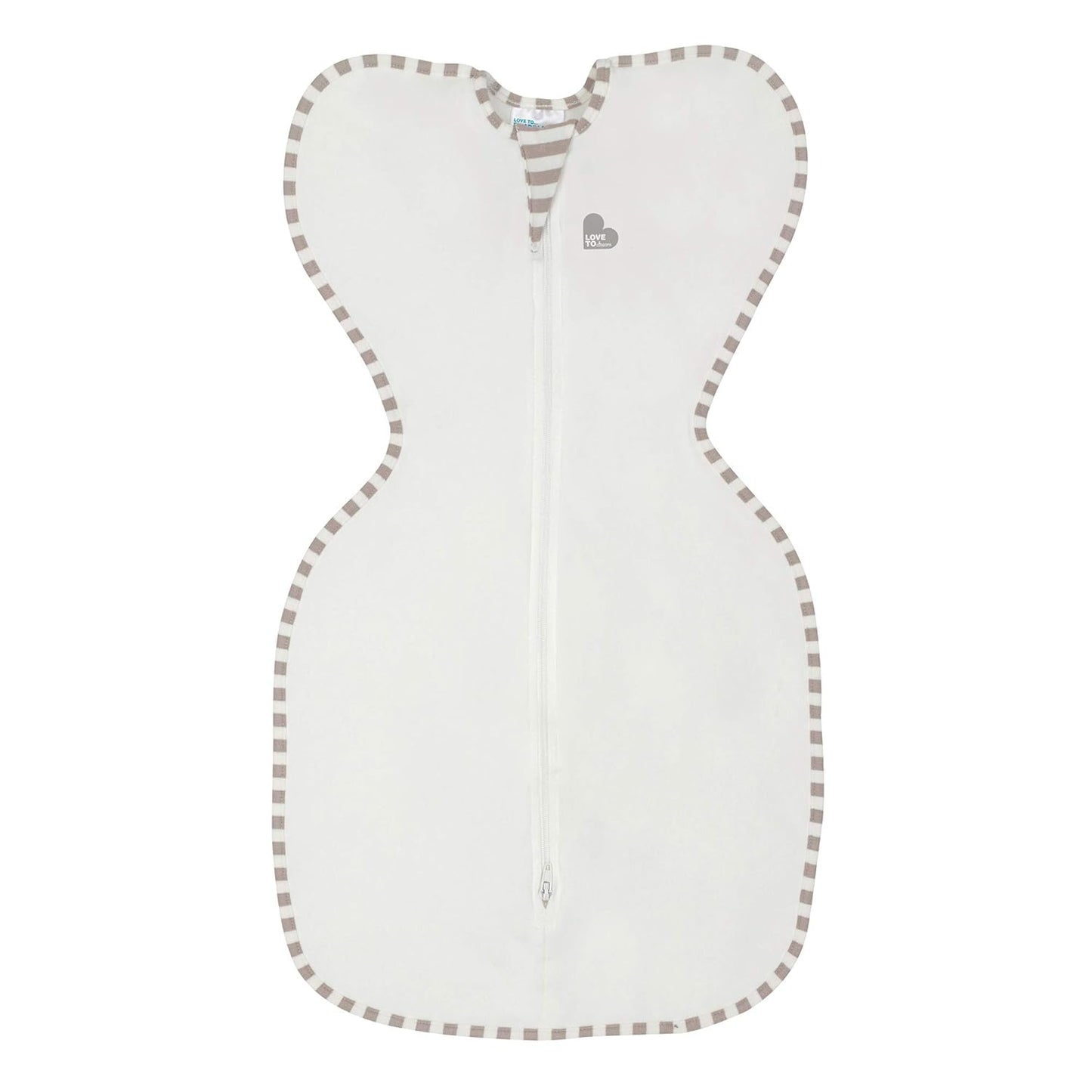 Love to Dream Organic Swaddle, Baby Sleep Sack, Swaddle Up Self-Soothing Swaddles for Newborns, Get Longer Sleep, Snug Fit Helps Calm Startle Reflex, 1.0 Tog, 5-8.5lbs., Cream