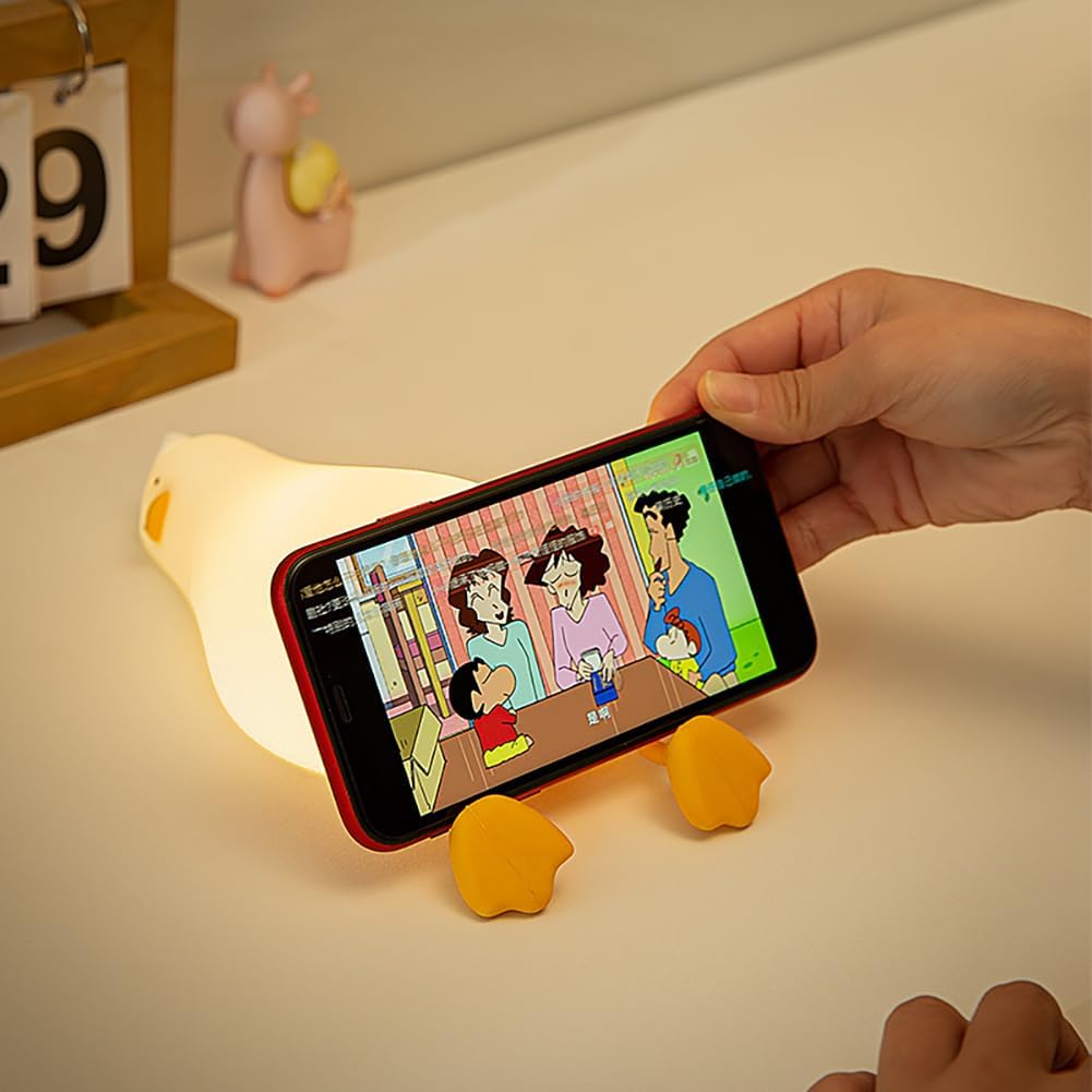 Lying flat duck type children's night light Cute light, night light for children rechargeable children's night light for bedroom baby night light, night light for children gift room decoration