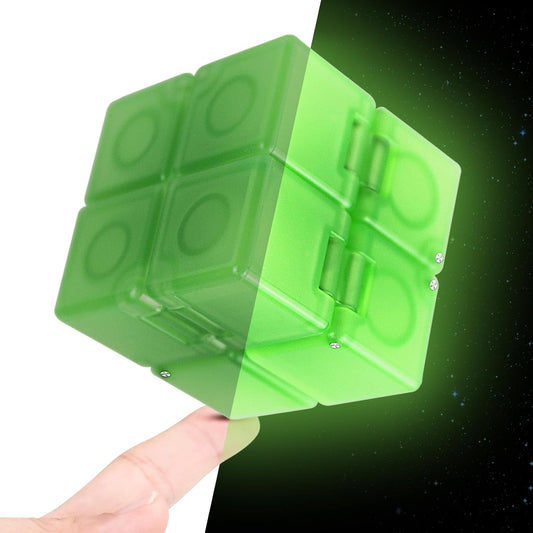 Infinitycube Fidget Toy Stress Relieving Fidgeting Game for Kids and Adults,Cute Pocket-Sized Unique Gadget for Anxiety Relief and Kill Time