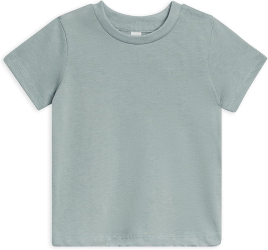 Colored Organics - Organic Cotton Toddler Short Sleeve Shirts - Baby Toddler and Kids Tops - Girls and Boys Tees