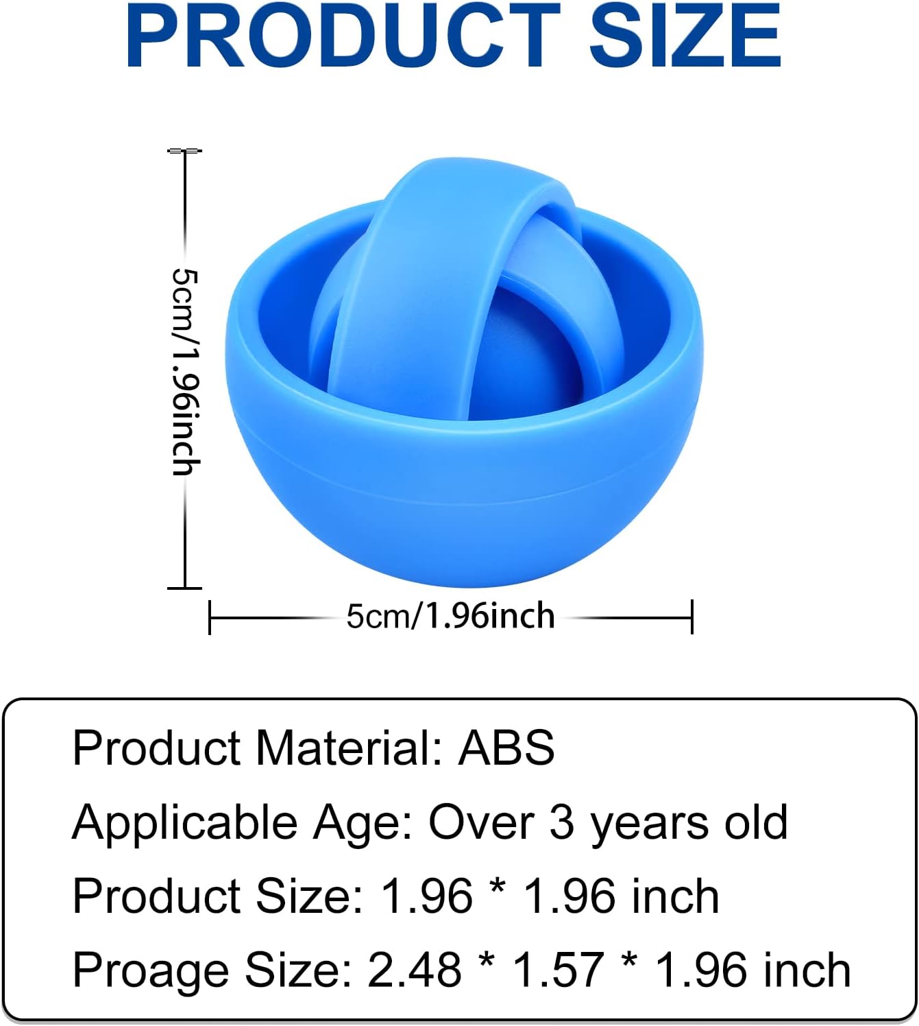 Fidget Toys for Kids, Fidget Gyro for Adults, Gifts for Boys Girls Teens Kids Christmas New Year Valentine's Day, ADHD Autism Stress Relief Finger Toys Classroom