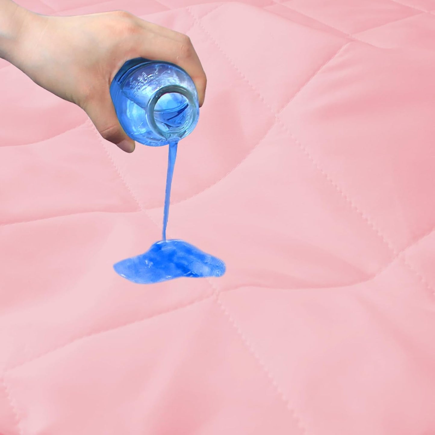 Mini Crib Mattress Protector Sheets Fitted Waterproof Mini Crib Mattress Protector Pad Cover Pink 2 Pack Quilted 38" x 24"