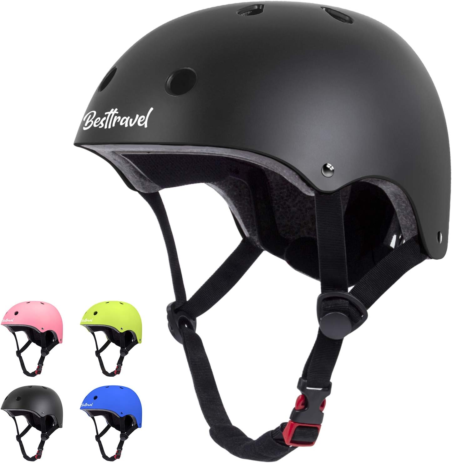Kids Helmet, Toddler Adjustable Kids Ages 3-8 Years Old Boys Girls Multi-Sports Safety