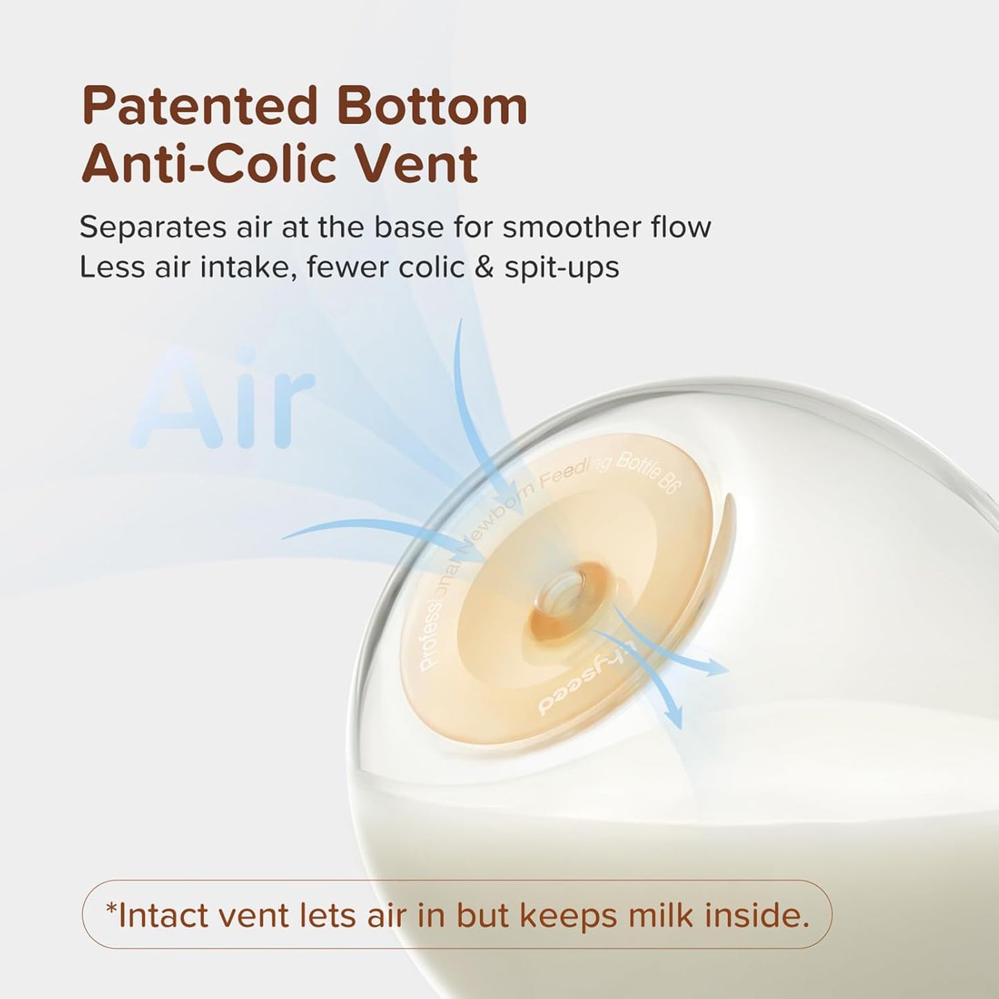 Glass Natural Anti-Colic Baby Bottles | Newborn Breast Like Nursing Bottle for Breastfed Babies with Nipple(2-3 Months),5oz,1pack